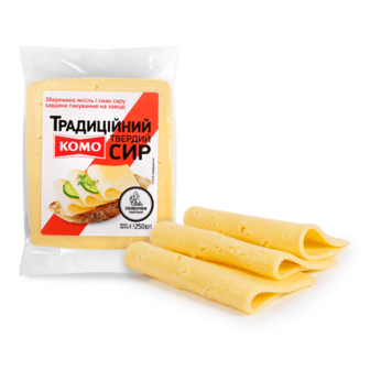 Сир «Комо» «Традиційний» 50% слайси 100г