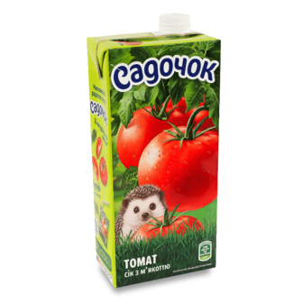 Сік Садочок томатний з м'якоттю 0,95л