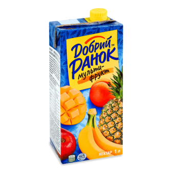 Нектар Добрий Ранок мультифруктовий 1л