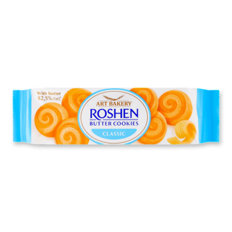 Печиво Roshen Butter Cookies з маслом класичне 140г