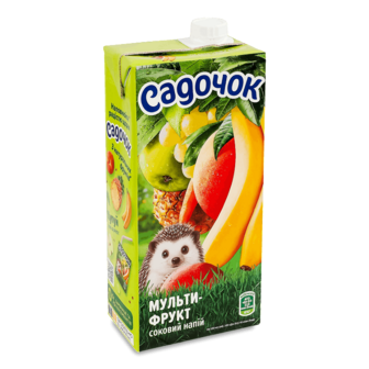 Напій соковий Садочок мультифрукт з м'якоттю 0,95л