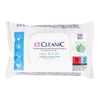 КЛІНІК серветки вологі Clean&Fresh універсальні 200шт