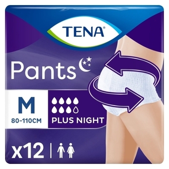 ТЕНА труси-підгуз.д/дорос. PANTS PLUS NIGHT MEDIUM(80-100см)№12