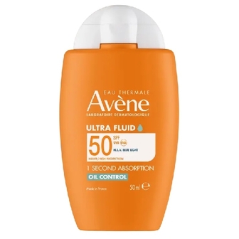 АВЕН СОНЦЕЗАХИСТ Ультра-флюїд д/обл 50мл SPF50 Ойл Контрол