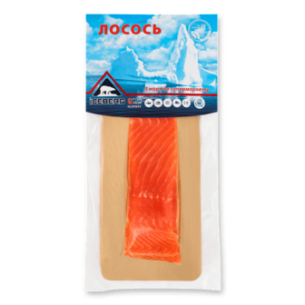 Лосось Iceberg Silver Collection філе на шкірі с/с 180г