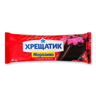 Морозиво «Хрещатик» плодово-ягідне 80г