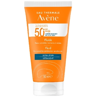 АВЕН СОНЦЕЗАХИСТ Флюїд д/обл 50мл SPF50+ норм/комб/шк