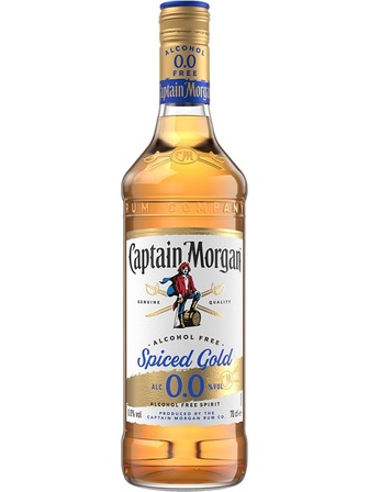 Напій безалкогольний Капітан Морган, Спайсед Голд / Captain Morgan, Spiced Gold, Alcohol Free, 0.7л