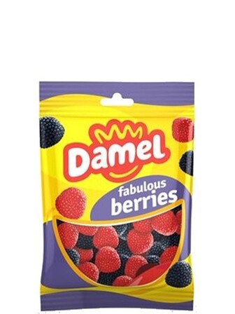 Жувальні цукерки "Ягоди" / "Berries", Damel, 80г