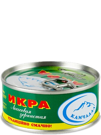 Ікра лососева, зерниста, Камчадал, ж\б, 100г