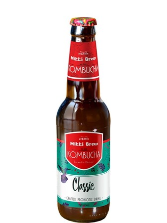 Напій Комбуча Класік, Міккі Брю / Classic, Mikki Brew, Volynski Browar, 0.35л
