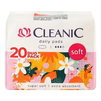 КЛІНІК прокл. гіг. денні Soft Duo 20шт