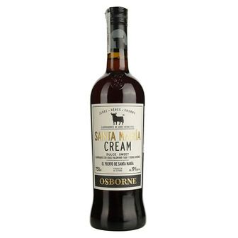 Херес Osborne Santa Maria Cream, 19%, 0,75 л (593431)