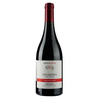 Вино Gratavinum GV 5 Priorat, 15%, 0,75 л (758264)