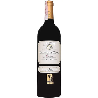 Вино Chateau de Cenac Cuvee Prestige Cahors червоне сухе 0.75 л
