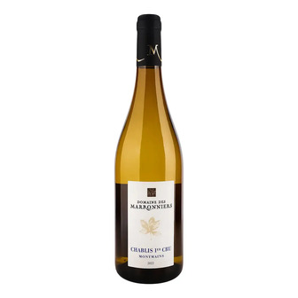 Вино Domaine des Marronniers Chablis Montmains біле сухе 13% 0.75 л