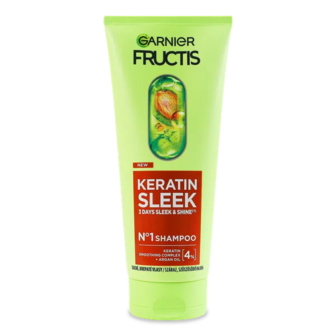 Шампунь Fructis Keratin Sleek для розгладження волосся (200мл)