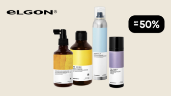До -50% на лінійки Elgon Yes Curls,  Yes Shine, Suncare та Yes Daily
