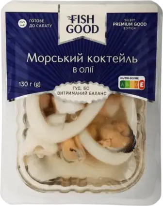 Морський коктейль Fish Good в олії 130 г