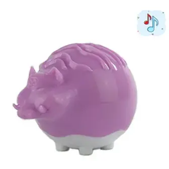 АnimAll GrizZzly іграшка для собак кабан 10х7х7,2 см - фіолетовий