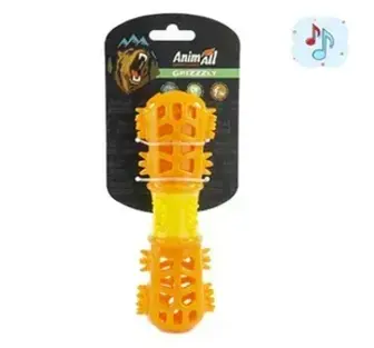 AnimAll GrizZzly іграшка для собак кістка 18,7х6,4х4,2 см - помаранчевий