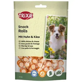 Ласощі для собак Trixie Snack Rolls 100 г - курка та сир