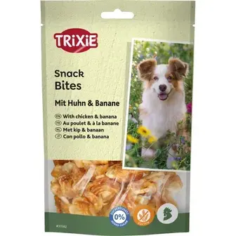 Ласощі для собак Trixie Premio Bites 100 г - курка та банан