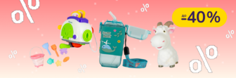 До -40% на дитячі товари Baby Team