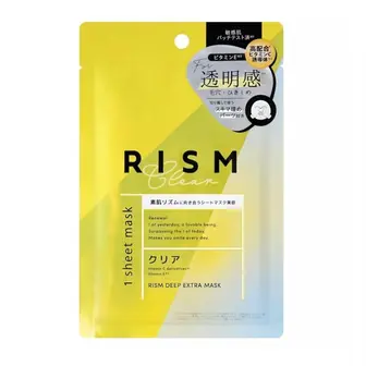 RISM. Освітлююча тканинна маска для обличчя 34 мл