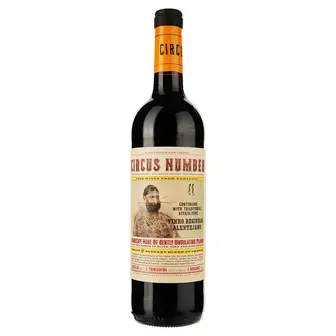 Вино Circus Number Fireman Alentejano Tinto 13% 0.75 л (764543)