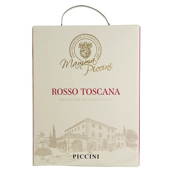 Вино Piccini Rosso Toscana, красное, сухое, 3 л