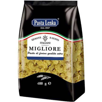 Макаронні вироби Pasta Lenka гребінець 400 г