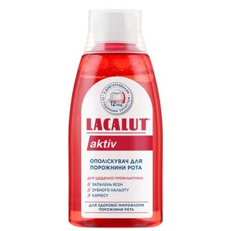 Ополіскувач для порожнини рота Lacalut aktiv 300 мл