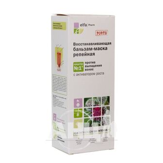 Бальзам-маска для волосся Elfa Pharm реп'яхова відновлююча 200 мл