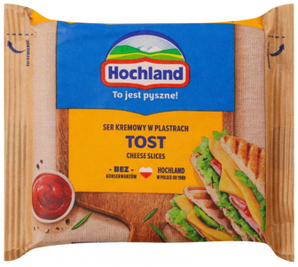 Сир плавлений Hochland Tost скибочками 130г