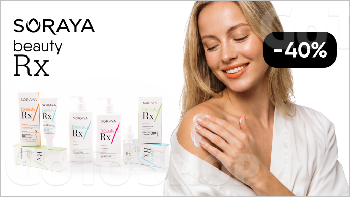 -40% на засоби Soraya