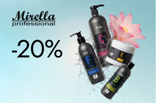 MIRELLA: Знижка 20% будь-який догляд Hair Factor