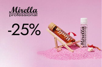 Знижка 25% на другу ампулу Mirella