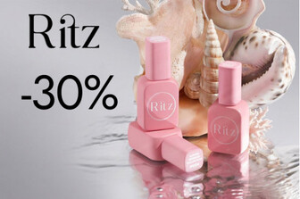 Знижка 30% на колекцію гель-лаків Ritz