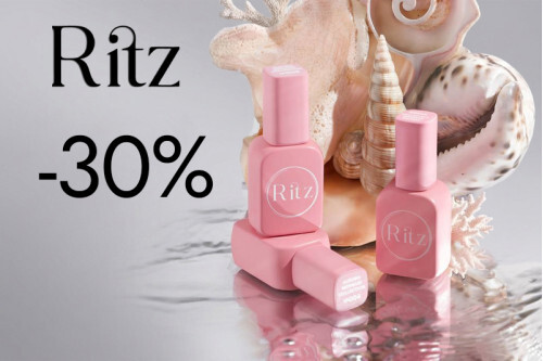 Знижка 30% на колекцію гель-лаків Ritz