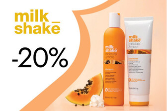 Купуйте 2 товари MILK SHAKE та отримайте знижку 20%!Зверніть увагу: знижка  Не відображається у кошику автоматично. Менеджер перерахує суму замовлення вручну під час підтвердження.