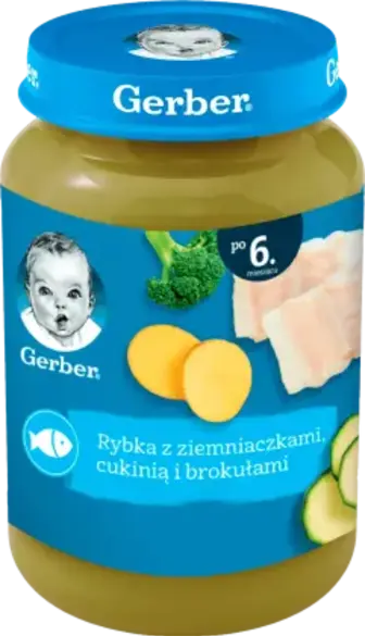 Пюре Gerber Овочі з рибою 190 г