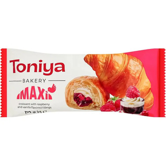 Круасан Toniya Малина та ваніль 110 г