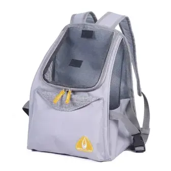 Сумка-переноска для собак Pet Fun Paros S 35,5х18,5х29 см - сірий