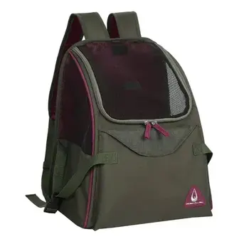 Сумка-переноска для собак Pet Fun Paros M 39,5х21х34 см - темно-зелений
