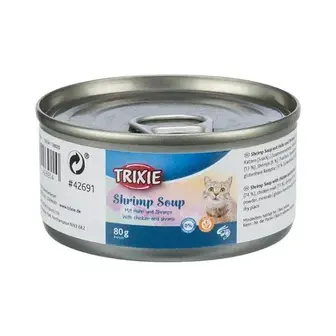 Суп для котів Trixie Soup 80 г - курка та креветка