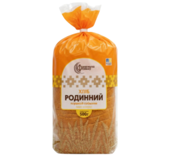 Хліб Формула Смаку пшеничний Родинний наріз.500г у