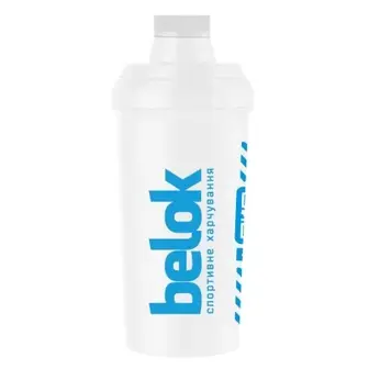 Shaker bottle 700 ml BELOK.UA + QR - White