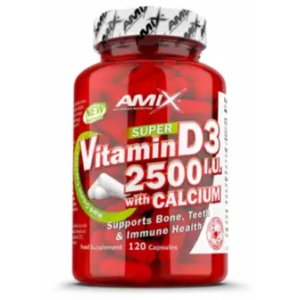 Super Vitamin D3 2500 I.U. with Calcium 250 мг - 120 капс