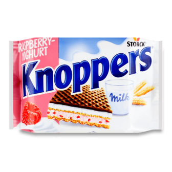 Вафлі Knoppers йогурт-малина 25г